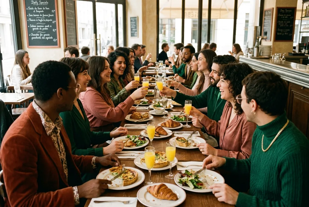 The Brunch And Queen "all you can eat, all you can see"