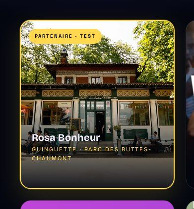 Emplacement 4 — Tuile dorée « À la une »