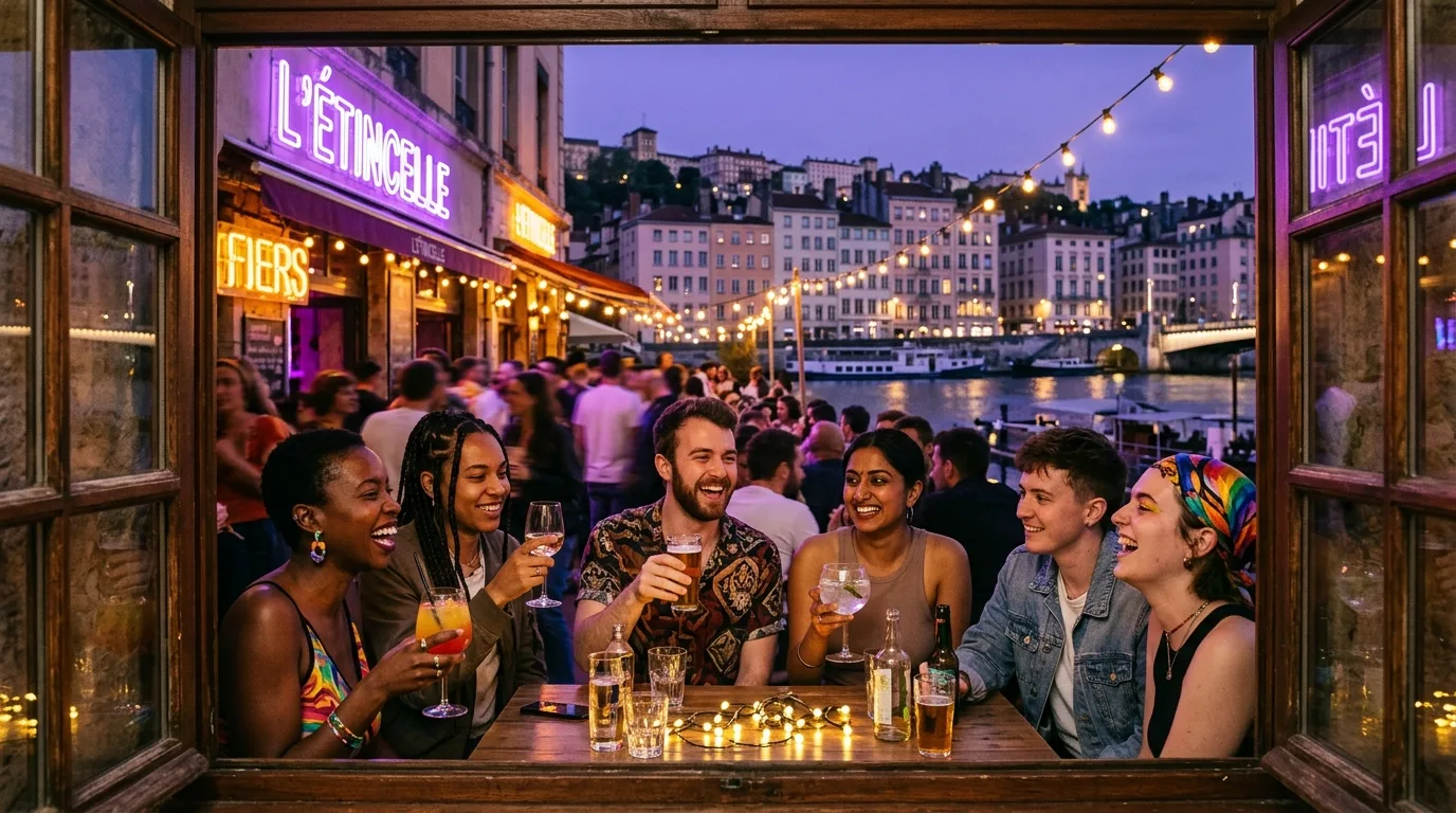 Top 10 bars LGBT à Lyon : guide 2026