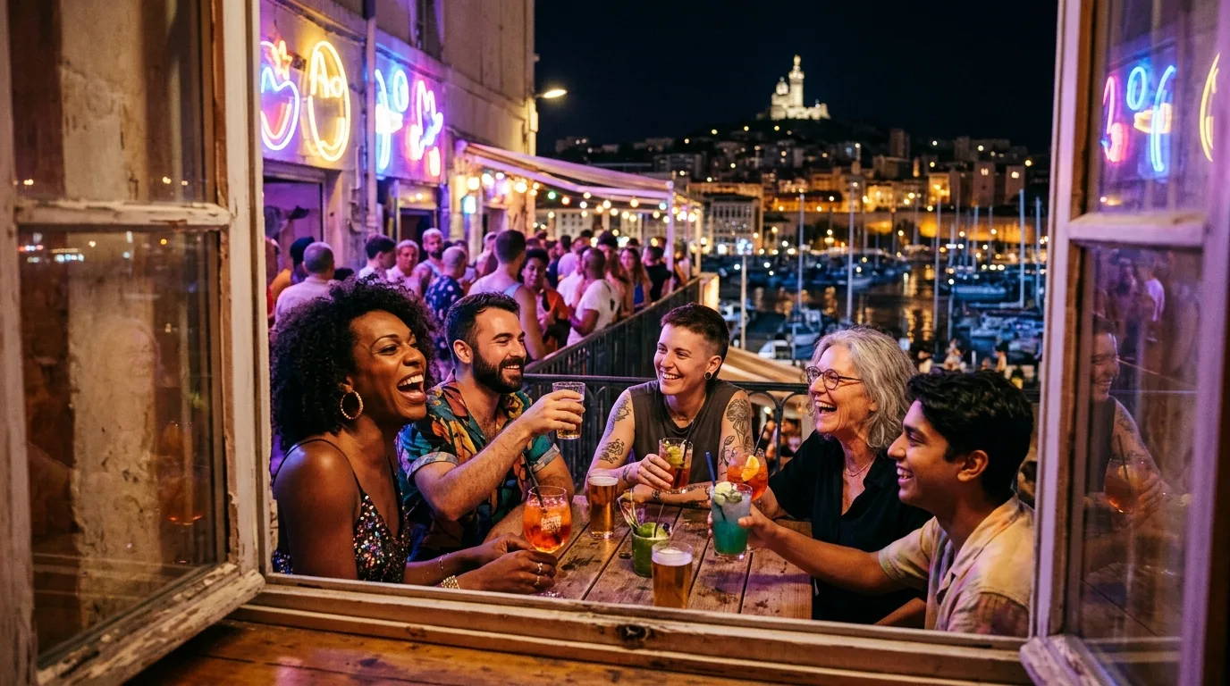 Top 10 bars LGBT à Marseille : guide 2026