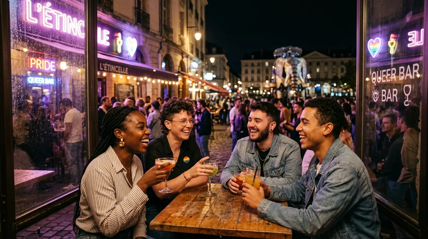 Top 10 bars LGBT à Nantes : guide 2026