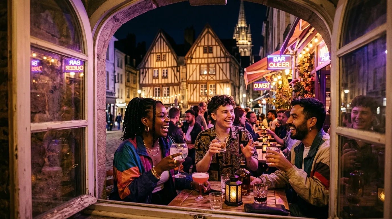 Top 10 bars LGBT à Rennes : guide 2026
