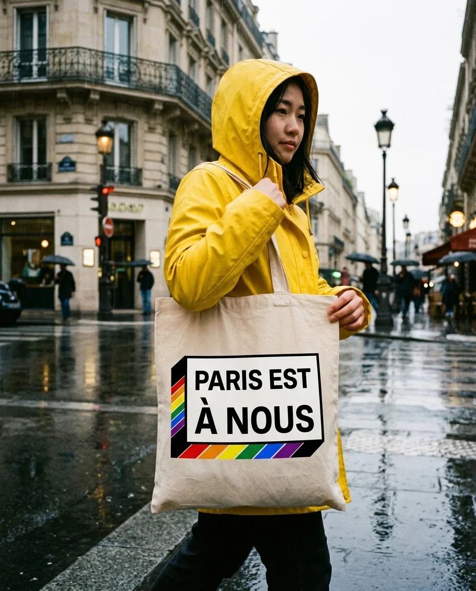 Tote bag « Paris est à nous »