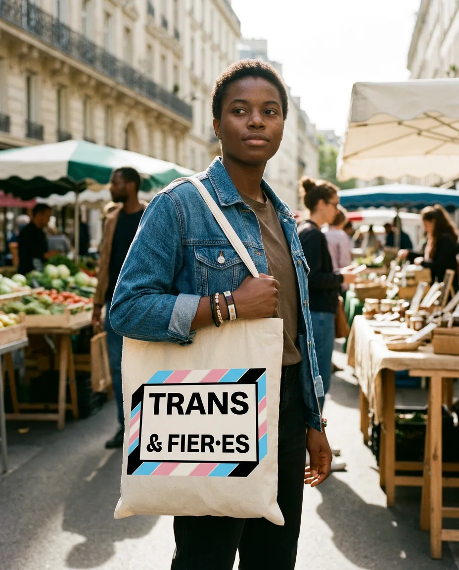 Tote bag « Trans & fier·es »