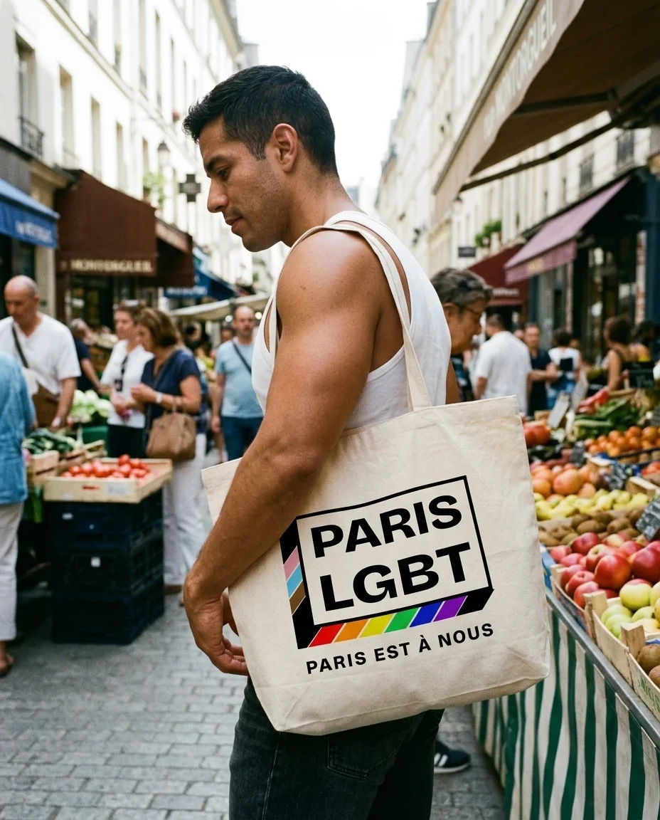 Tote bag « Paris LGBT »