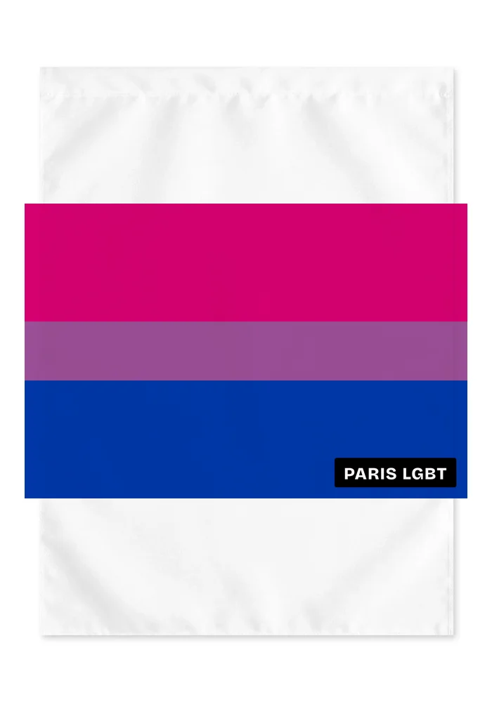 Drapeau bi · Paris LGBT