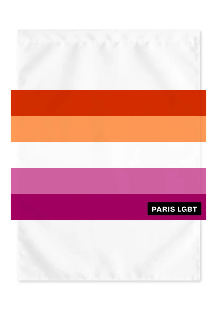 Drapeau lesbien · Paris LGBT