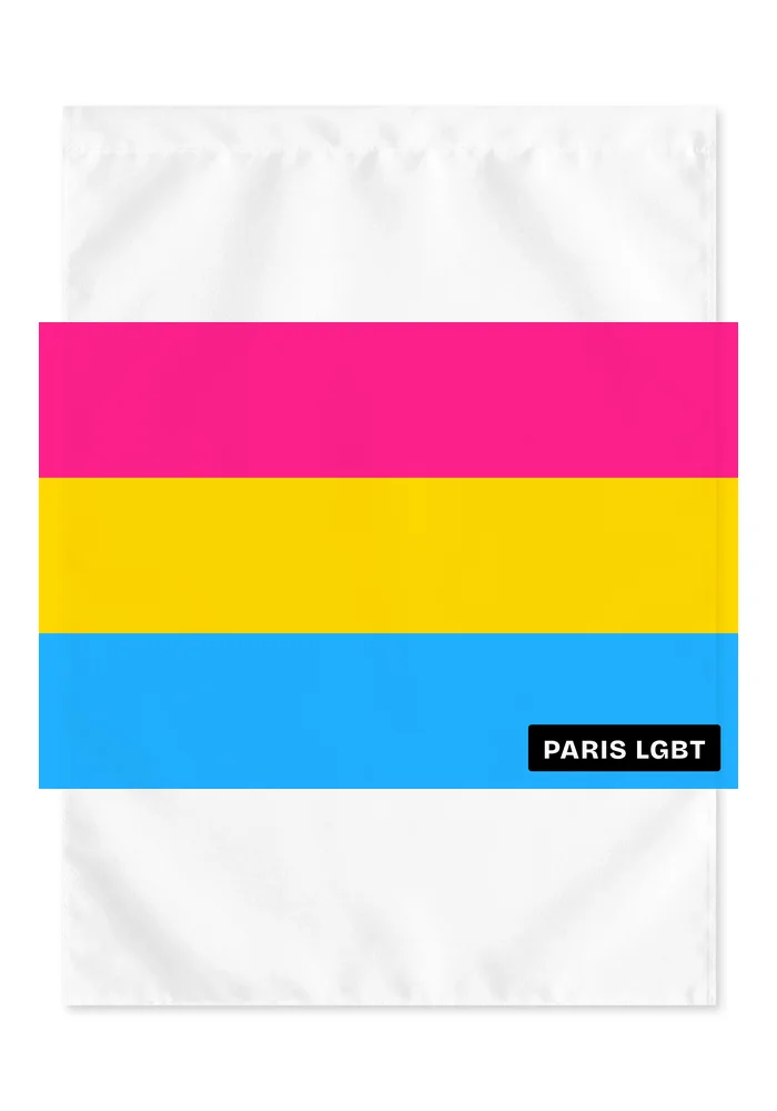 Drapeau pan · Paris LGBT
