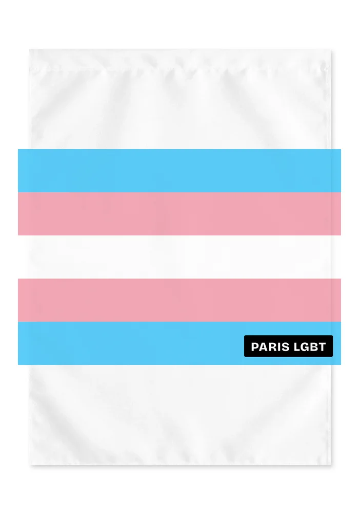 Drapeau trans · Paris LGBT