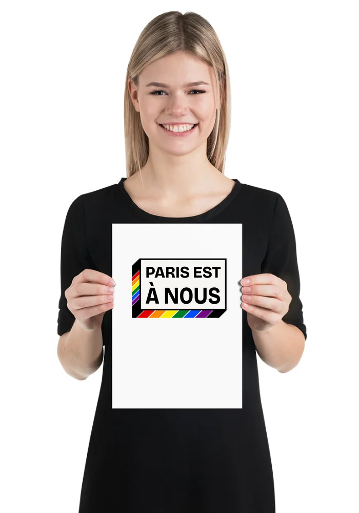 Affiche « Paris est à nous »