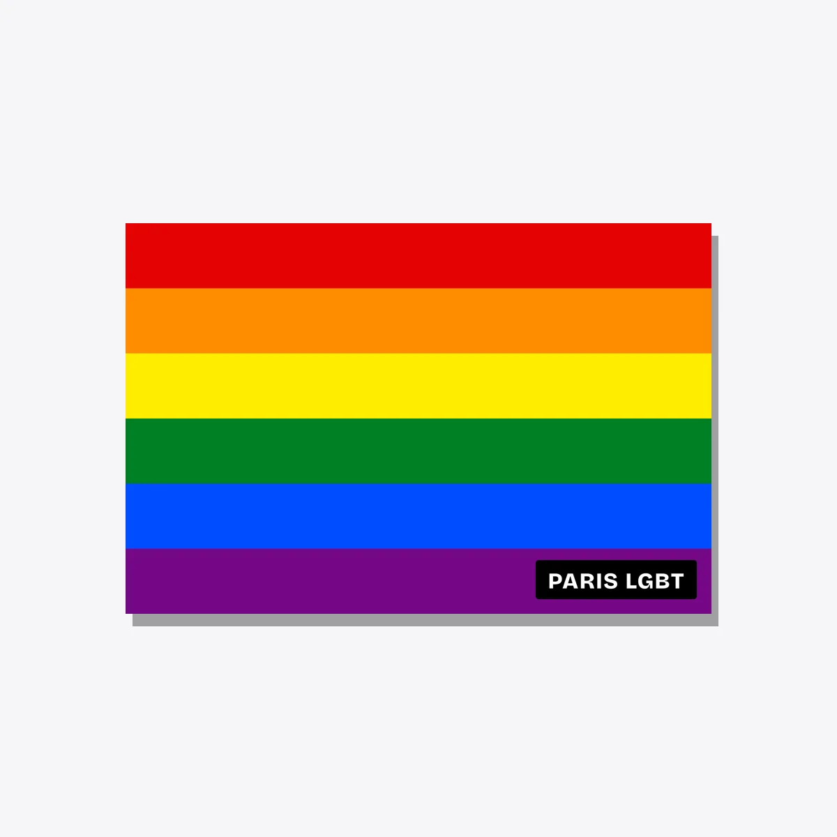 Bandeau de stickers drapeaux