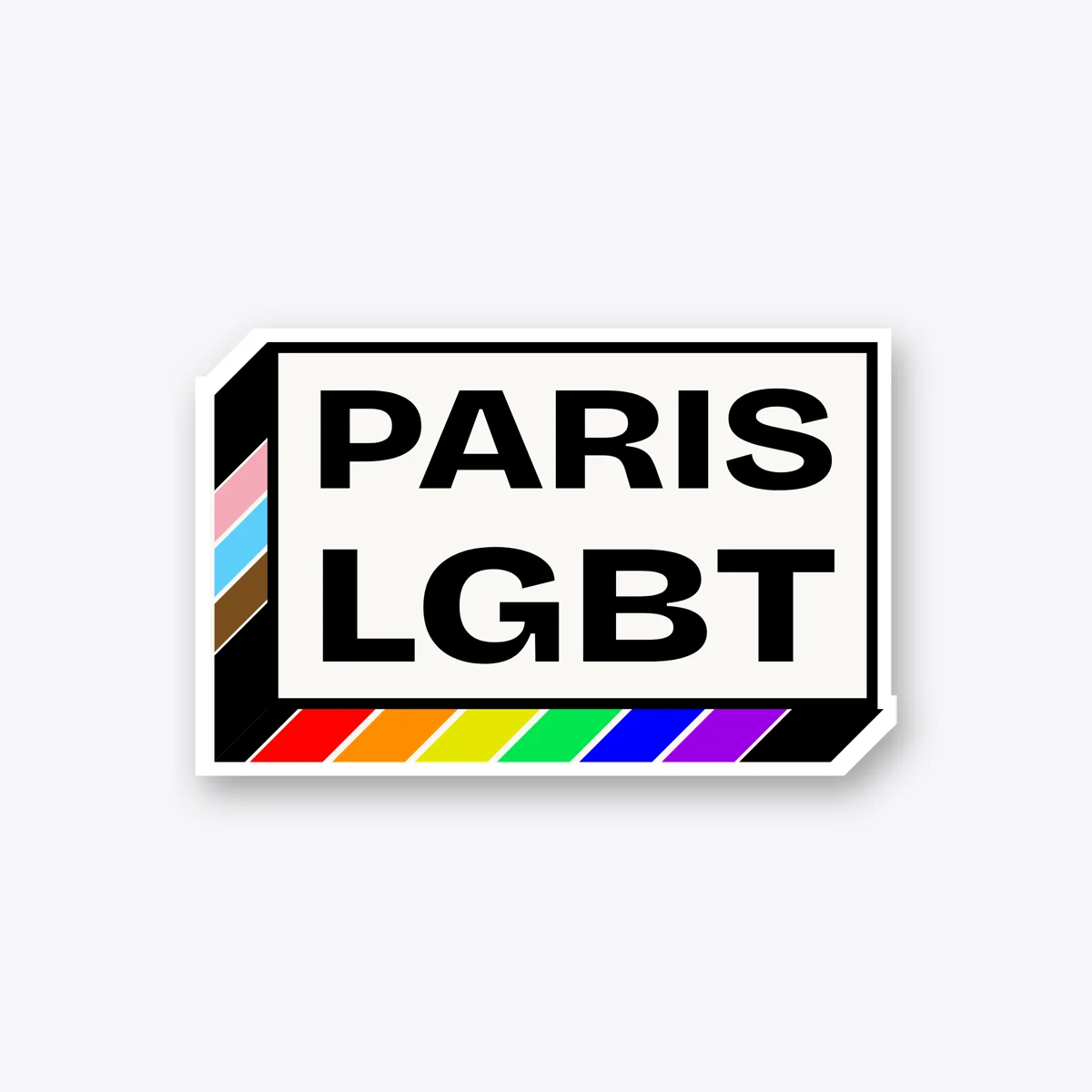 Sticker « Paris LGBT »